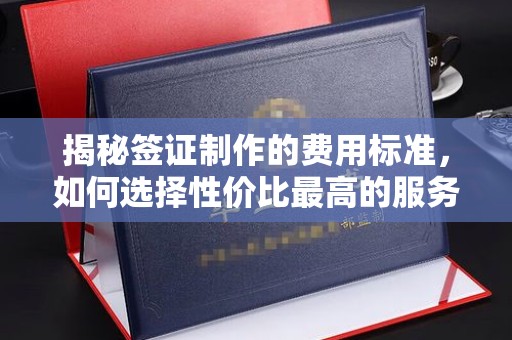 长武揭秘签证制作的费用标准，如何选择性价比最高的服务？