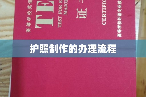 长武护照制作的办理流程